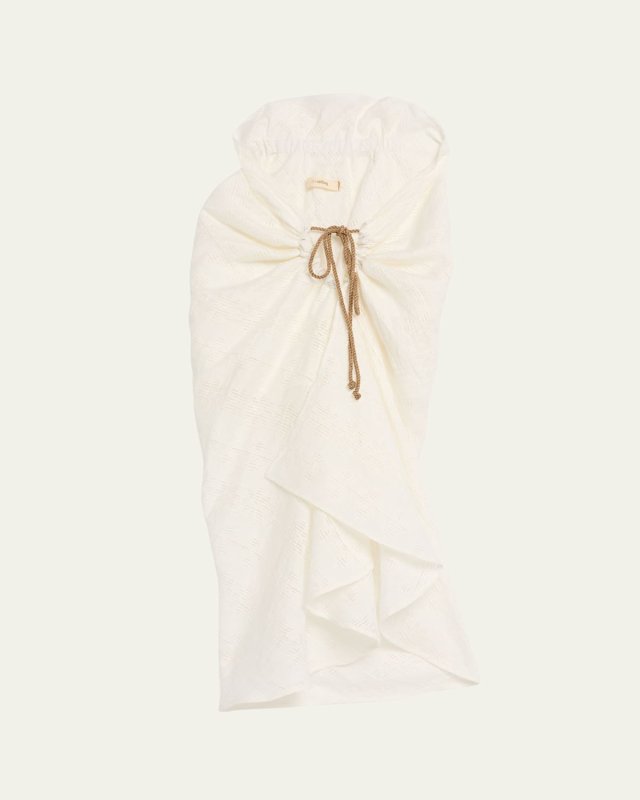 Tissue Jacquard Pareo Coverup